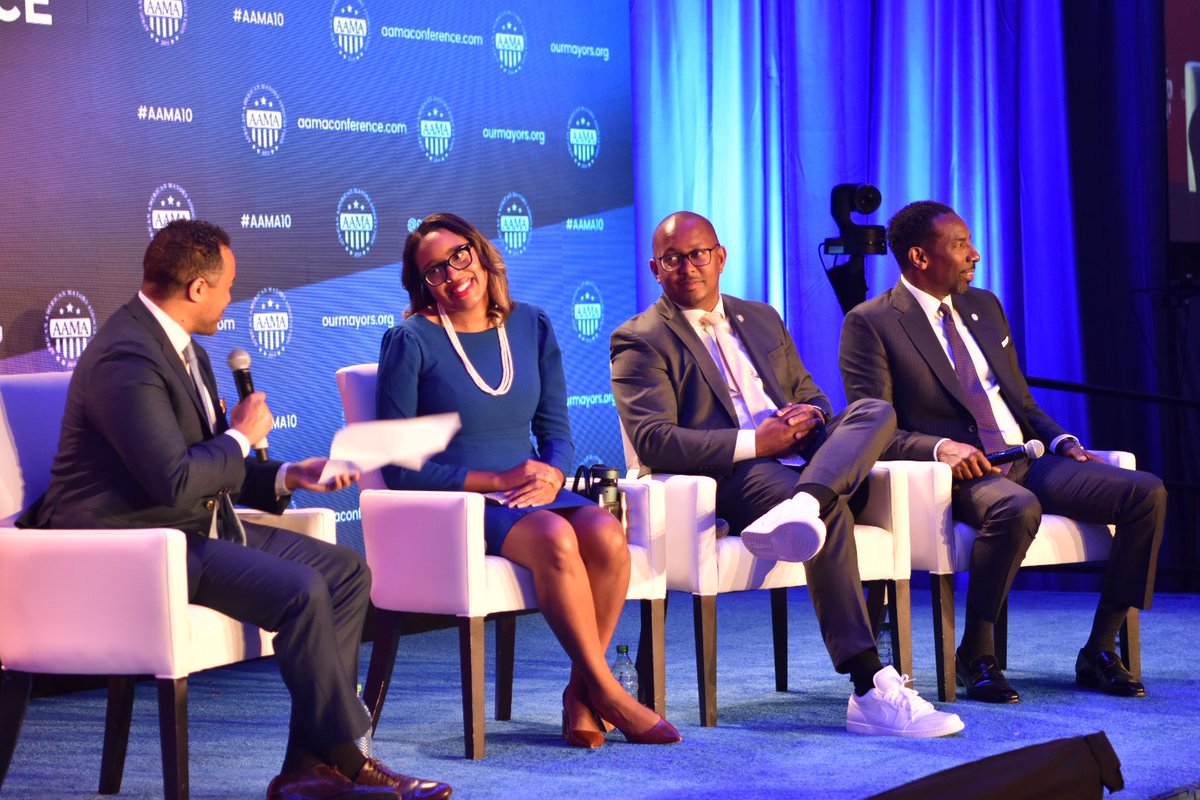 This week, I joined @andreforatlanta and @YasmineMcMorrin for a panel discussion on public-private sector innovation at the 2024 @OurMayors Conference.