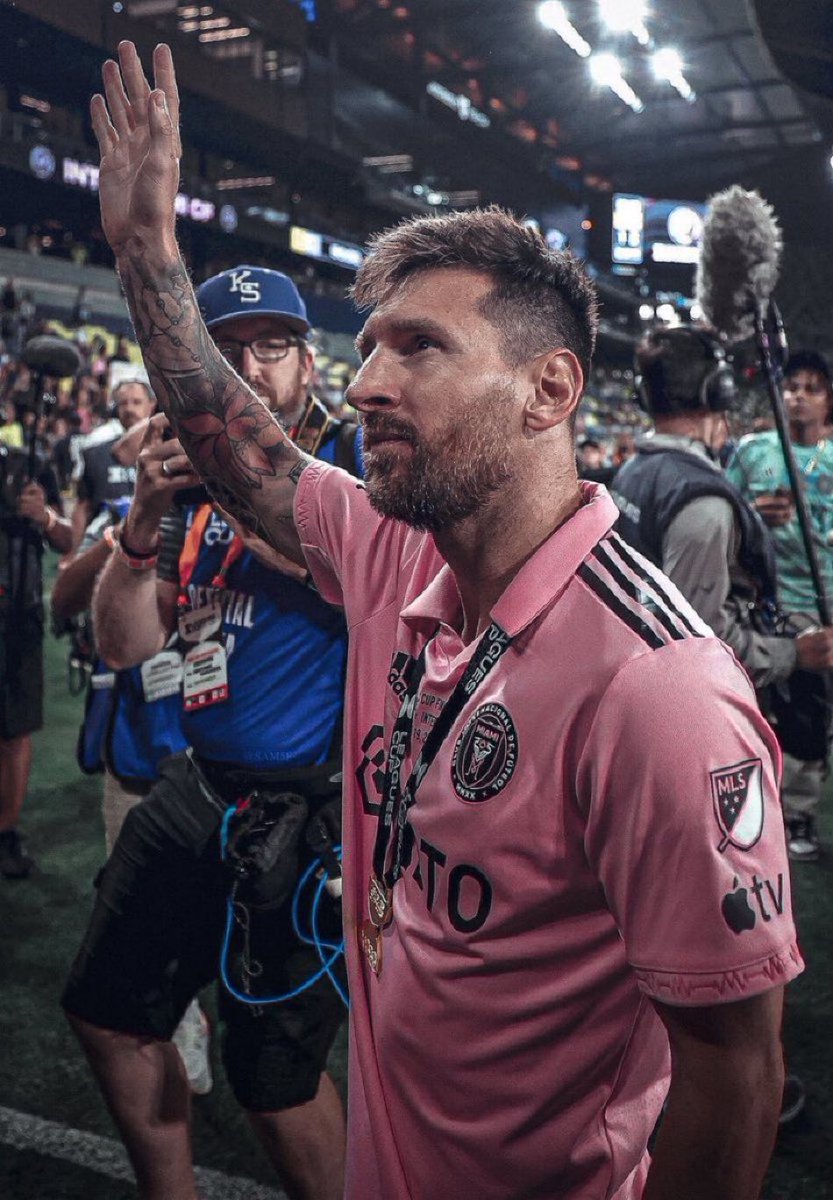 Saluden al máximo goleador de la MLS 2024. El señor Lionel Andrés Messi. Camino a los 37 años.