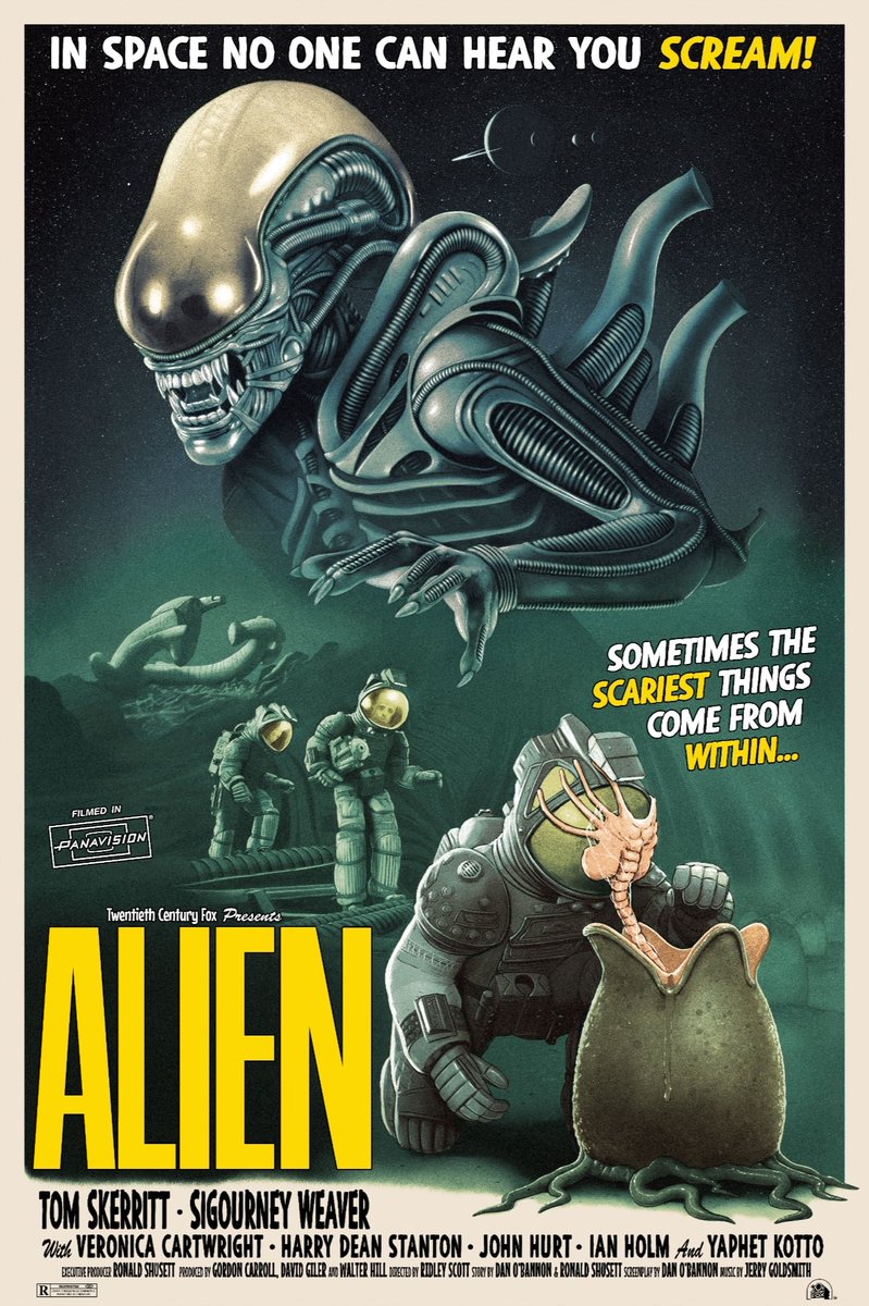 Get ready to journey back to 1979 and experience Ridley Scott's iconic Alien movie on the GSC silver screen! 😍 It's a limited-time screening you won't want to miss! 😉 Clear your schedule tonight and secure your best seats now! ☠️ Artist: Tom Walker