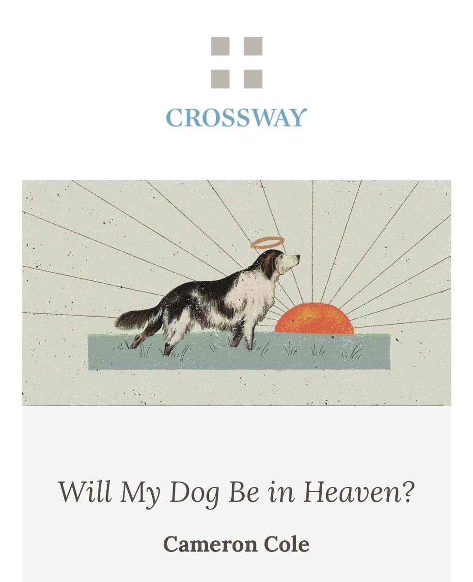 Bit too on the nose today, Crossway.