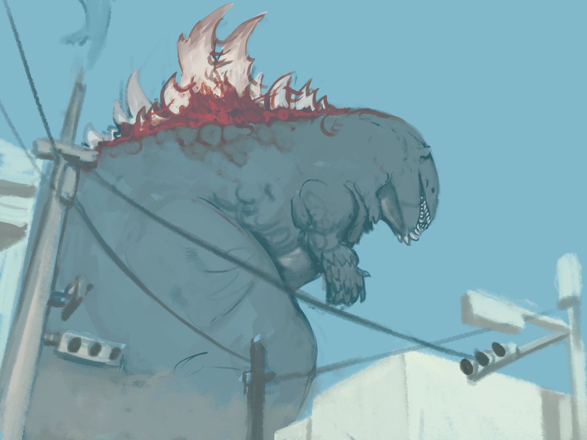 BlackMassGoji/Reed in a Shin Godzilla angle