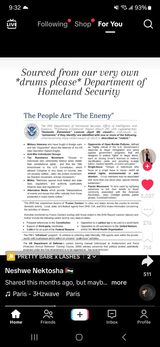 Enemy of the state ? By :- homeland security #USA #government #homelandsecurity