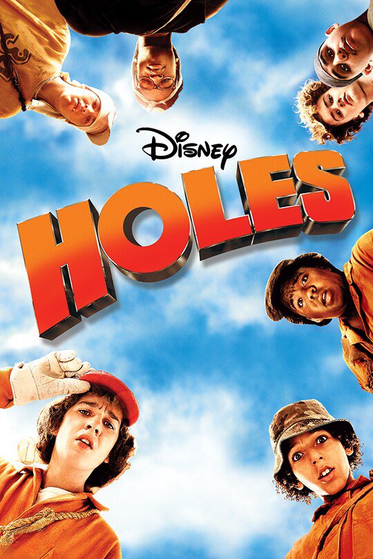 Looks like the cover for the movie Holes. More like “Hol!’s” 😅🤡
