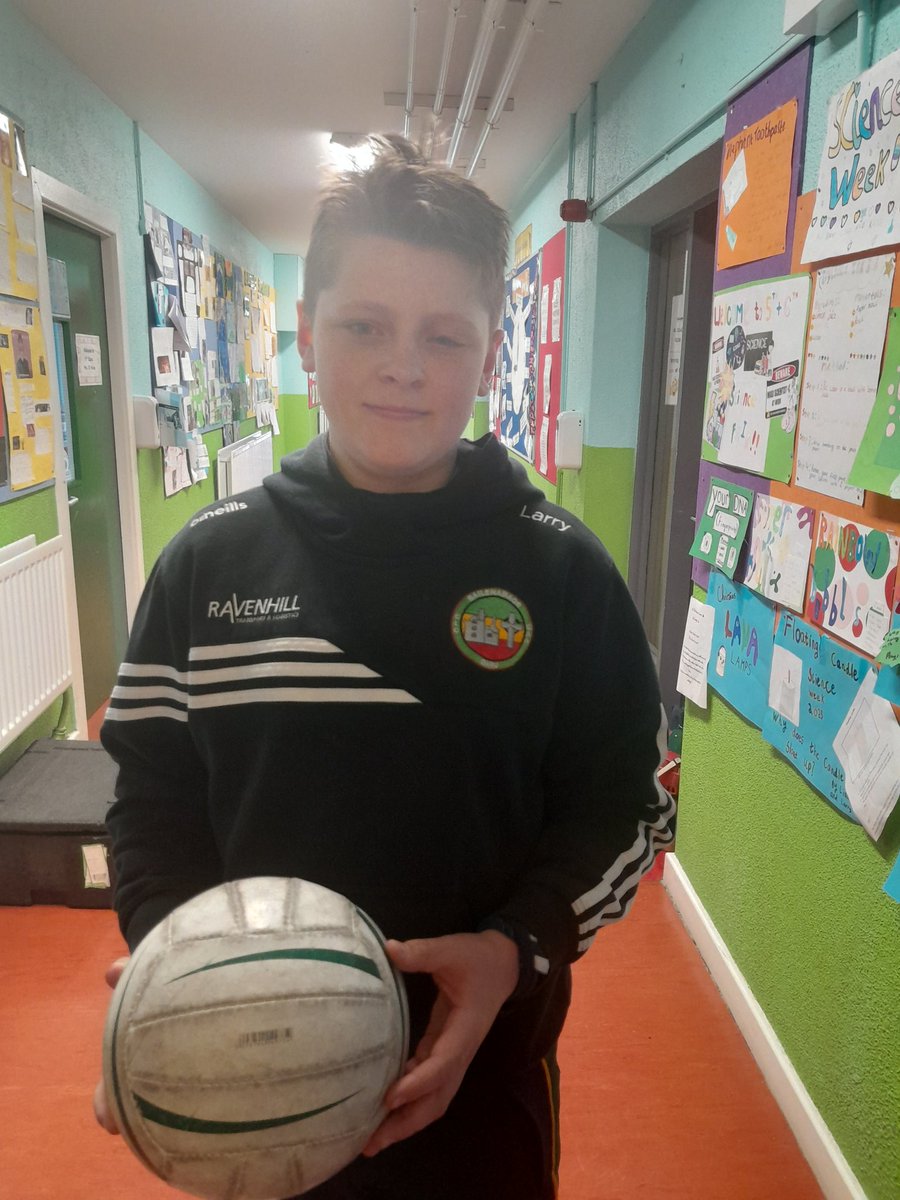 Best of luck to Larry, who will play in Croke Park later today! Uíbh Fhailí Abú!Well done Larry!