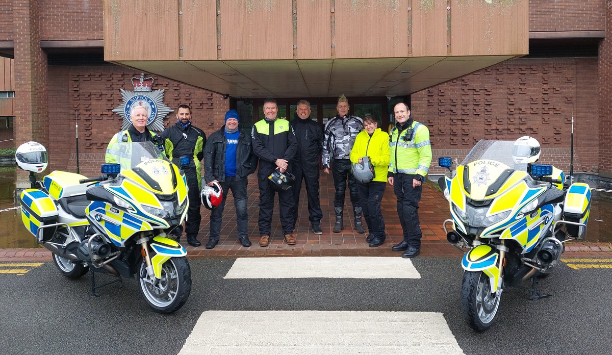 Riders enjoyed our #SafeRider workshop this weekend and learned some valuable motorcycling skills. The early drizzle for the ride out didn't dampen the spirits and the skies soon cleared. Visit orlo.uk/NTPAR for more information. @SuffolkFire @SuffolkPolice