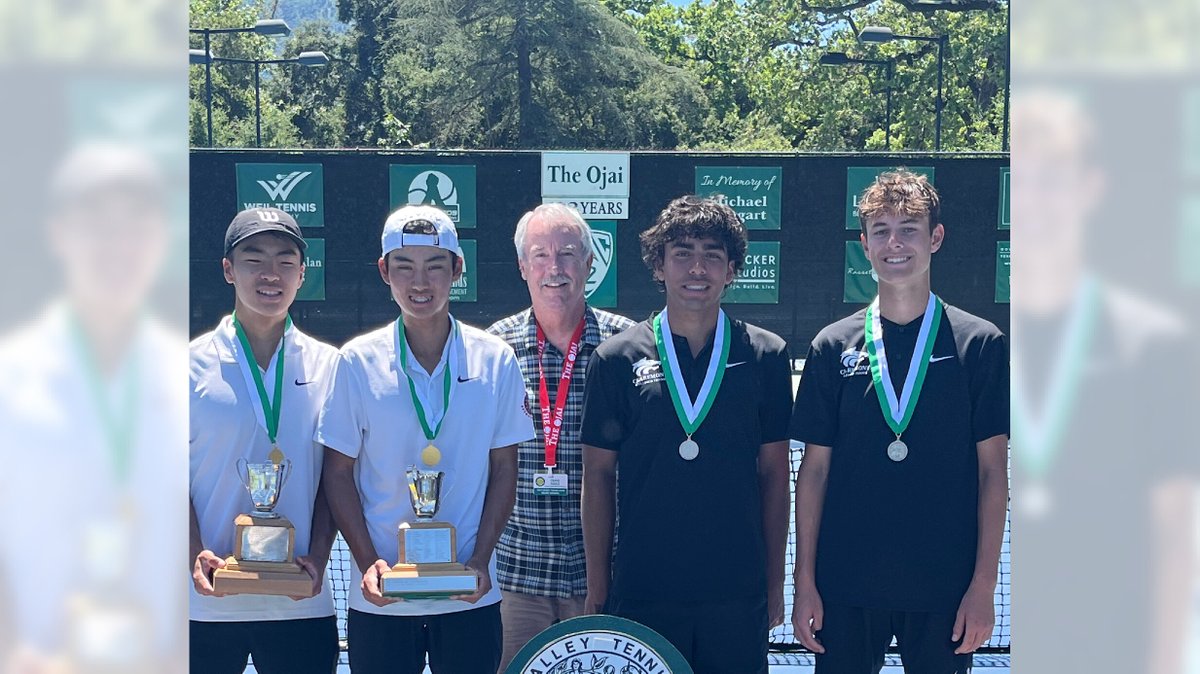 ICYMI O.C. boys tennis flexed its muscles again at the Ojai Tennis Tournament! ocregister.com/2024/04/27/cor… @CDM_ATHLETICS @nmusd @BHSADFischel @beckman_hs @TUSDschools @TheOjai