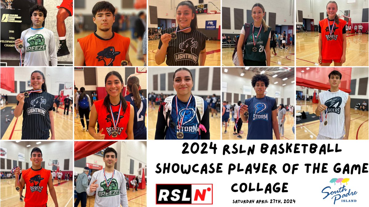 Congratulations to all of our Player of the Games from today. #RSLBasketball🏀 #RSLNBasketballShowcase2024 “Brought to you in part by T-Mobile. Now serving Raymondville, Port Isabel and Rio Grande City.”