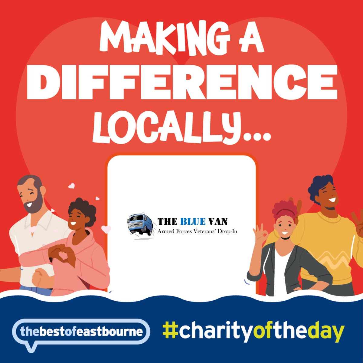 🤝 Making a difference locally 💙 Please show your support for Blue Van Veterans Drop-In CIO, you can find out more about this local charity in our Community Guide bit.ly/492bhY7 #BestOfEastbourne #CharityOfTheDay #EastbourneCharity #EBcharity #EastbourneVolunteer