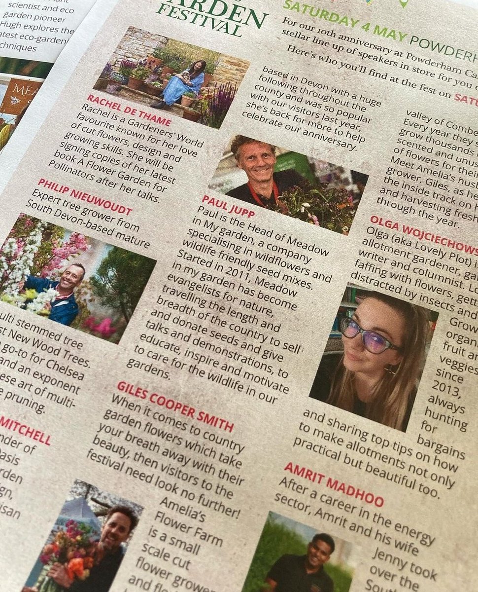 Erm, not really sure how as BUT it appears I will be back at the glorious Toby's Garden Festival, doing a talk on 'Pretty & Practical Allotment' (you know I love a transformation project!) in the Main Speaker marquee on Saturday 4th of May 😳 come and say hi! 😀👋 @tobygardenfest