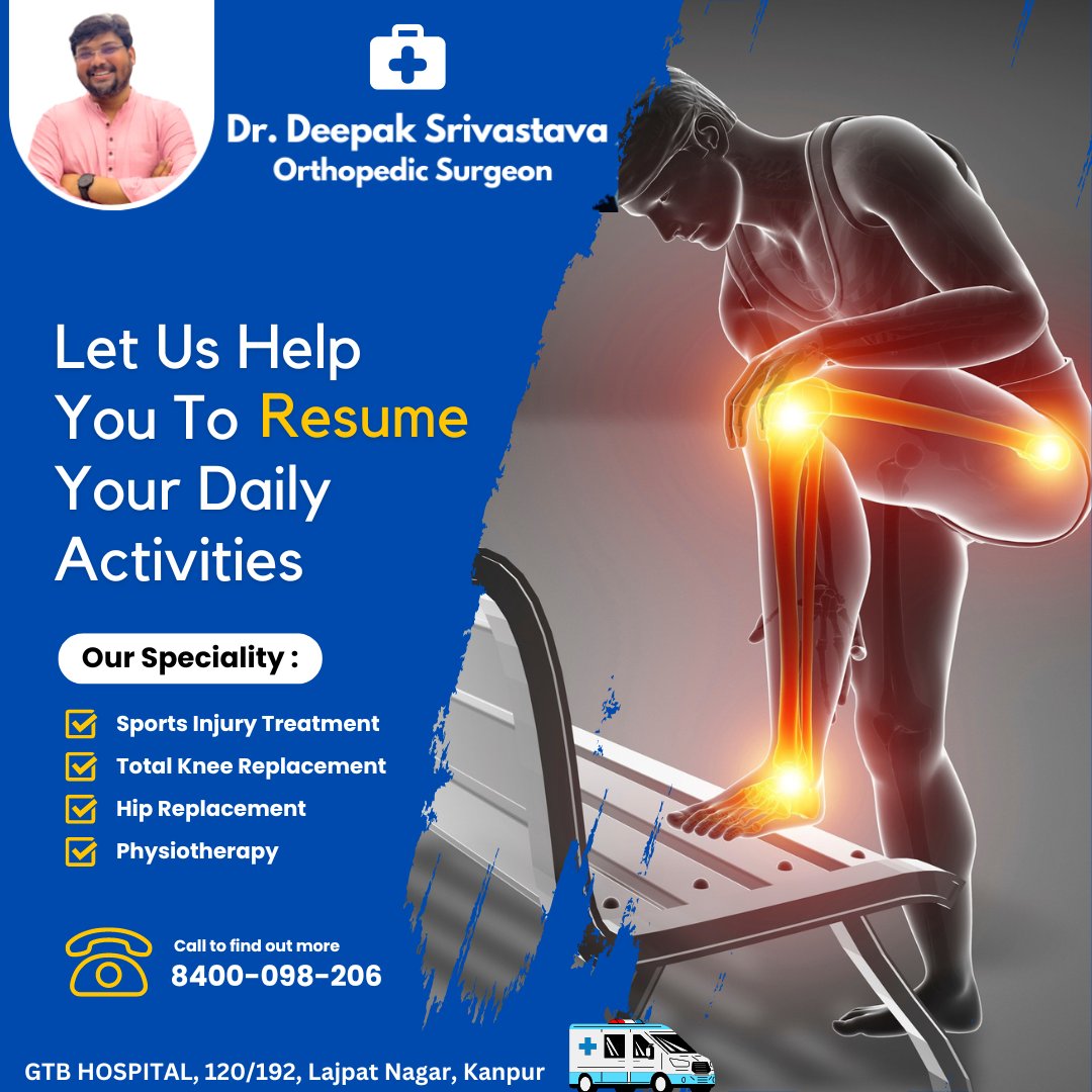 Emergency Services 24/7 🕖
.
.
Ready to serve you always 🚑
.
.
Book an appointment Now 📞 8090-678-678

#gtbhospital #kanpurhospital #hospital #doctorinkanpur #doctor #health #kanpurcity #emergencyservices #consultationsavailable #healthtips #healthylifestyle #healthcare