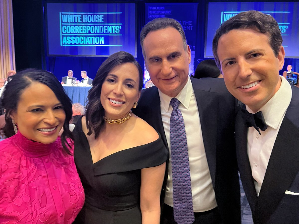 Love and admiration for @kwelkernbc @HallieJackson @gabegutierrez -#WHCD