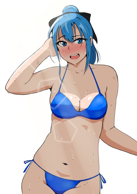 うちの子落書き完成!
暑いんでね(;'∀')
https://t.co/J0zb4V74rV 