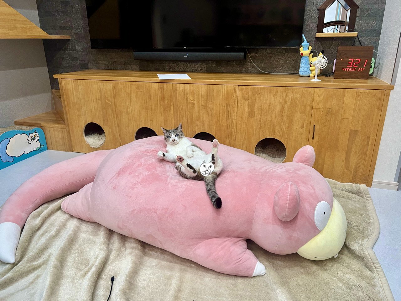 等身大ヤドン ぬいぐるみ 等身大ヤドン」が登場！ポケモンセンターオンライン
