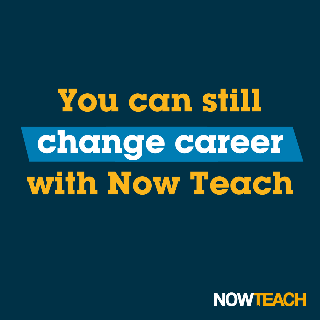 We are *still* recruiting our Cohort 2024 and will provide them with support for 2 years, while supporting our current trainees and ECTs, and developing the Now Teach Network. You can still book a call with one of our consultants and join Now Teach this September.