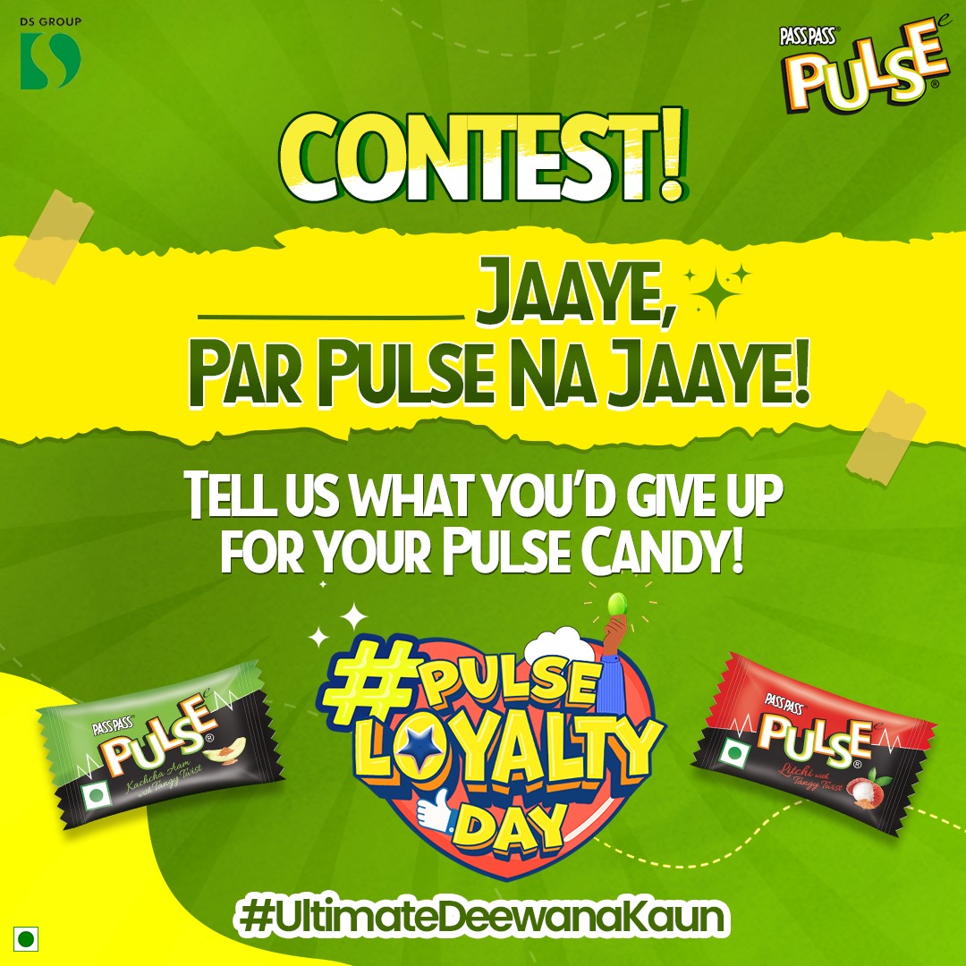 Pran Jaaye Par Pulse Na Jaaye—yeh toh hum sab ne suna hai! 🤩

Ab aap ki baari to be the ultimate deewana by telling us what you’d give up for Pulse! 🤩

Follow the instructions to participate: