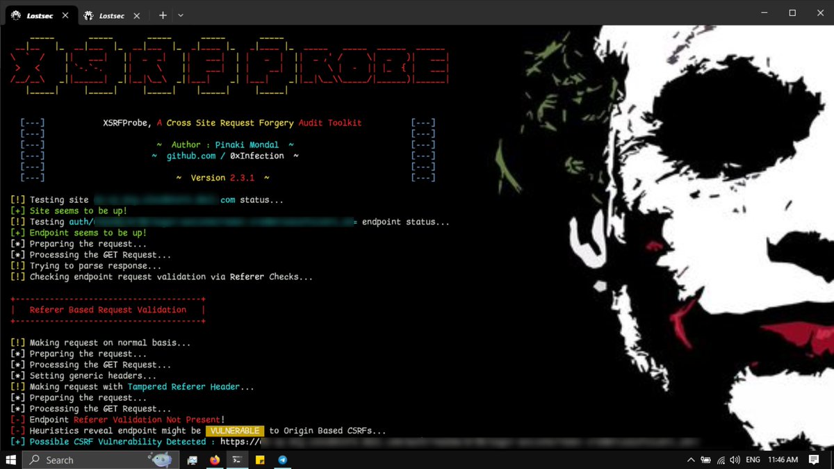 coffinxp7's tweet image. THIS TOOL IS SO ADVANCE AND POWERFUL TO DETECT CSRF WITH MANY TECHNIQUES ALSO IT GIVES YOU HTML POC TO EXPLOIT THAT...