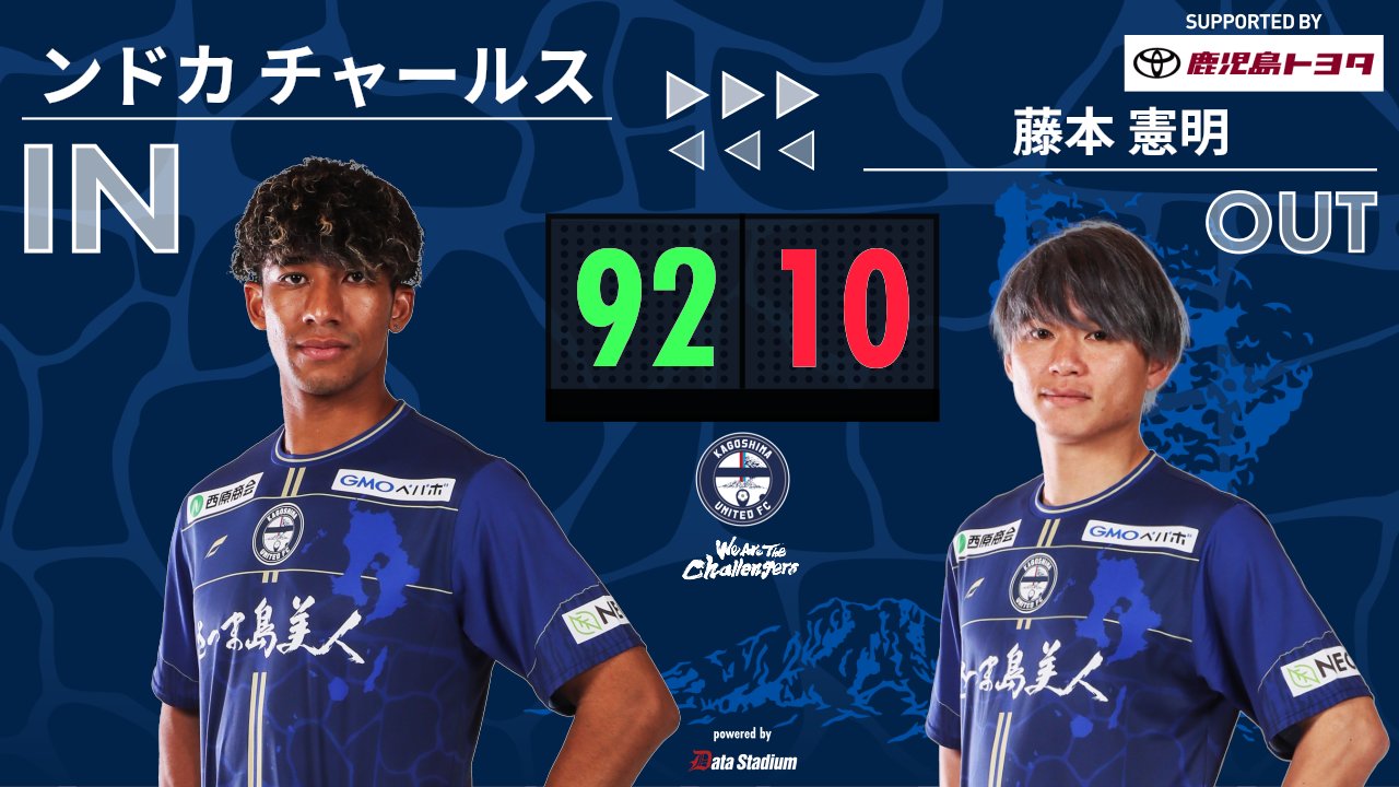 鹿児島ユナイテッドFC藤本憲明直筆サインカード ミントモール / MINT 千葉店 / 2024 EPOCH Jカード 藤本憲明