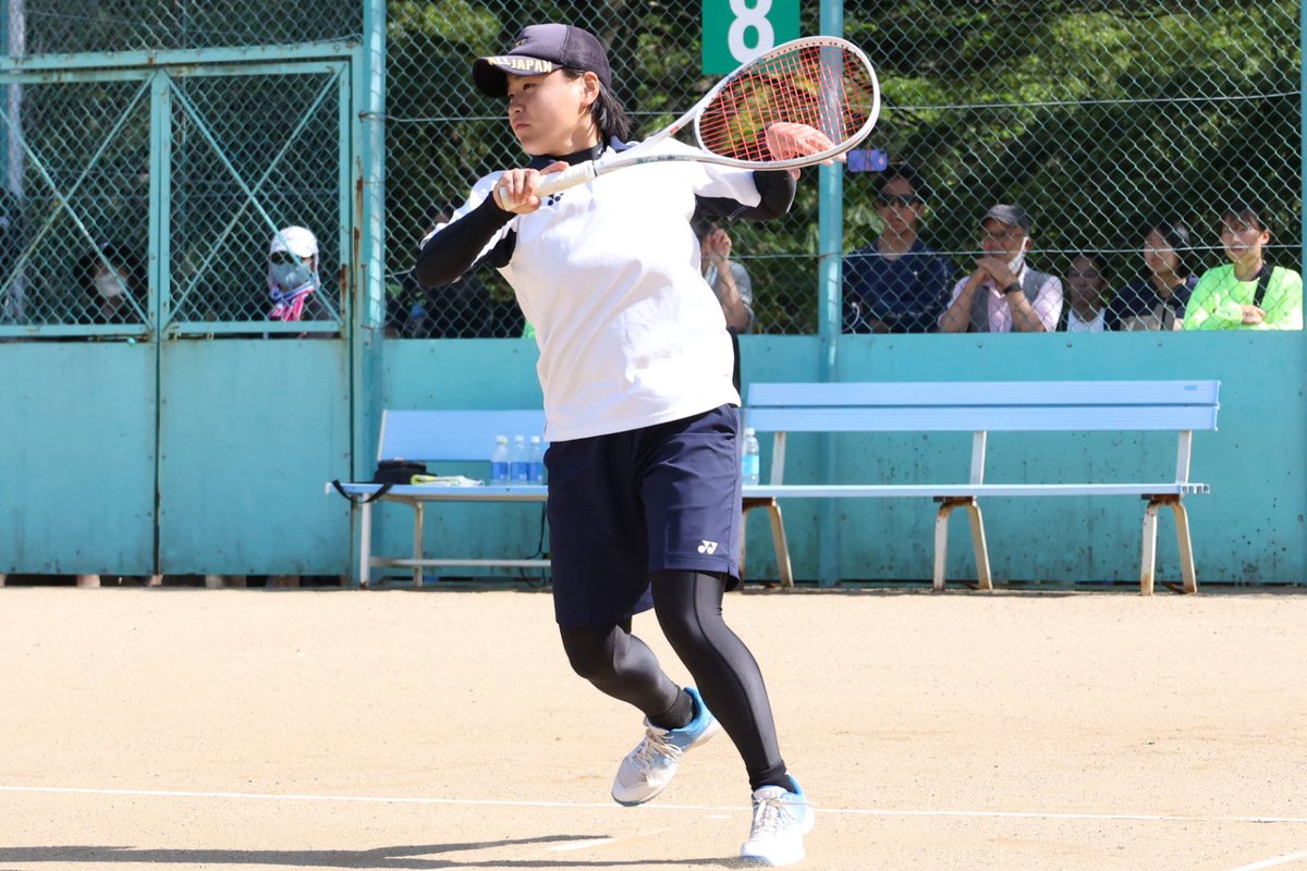 yy_softtennis's tweet photo. #世界選手権日本代表予選会🇯🇵

【女子決勝トーナメント🏆決勝🏆】
前川・宮前(広島翔洋高・関西学院大)
⑤-2
那須・坂本(アドマテックス)

前川・宮前、世界選手権日本代表に内定🇯🇵
おめでとうございます🎉

#ヨネックス #ソフトテニス #日本代表 https://t.co/LaqhLN0XsG