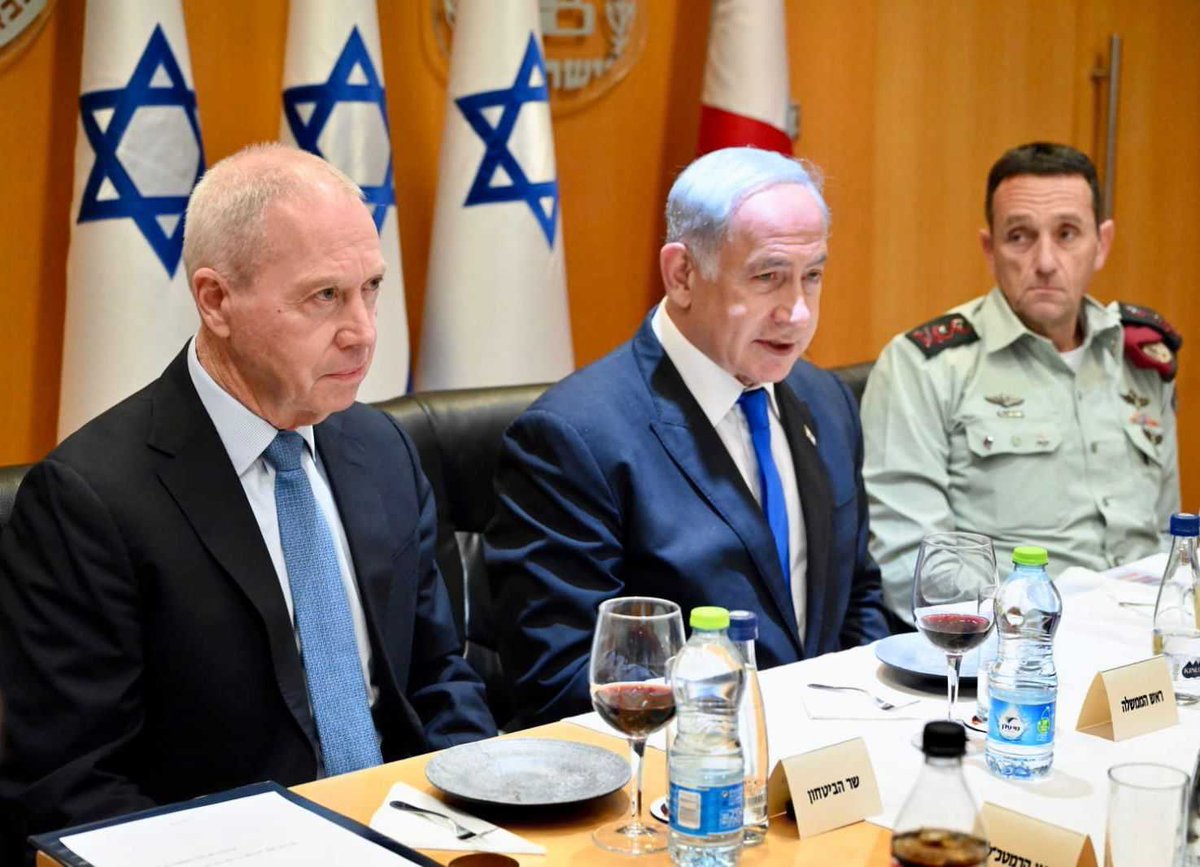 BREAKING: ICC ARREST WARRANTS EXPECTED THIS WEEK FOR NETANYAHU, HALEVI AND GALLANT

Israeli media:

“The military and security establishment expects the International Criminal Court to issue arrest warrants against Benjamin Netanyahu, Yoav Gallant, and Herzi Halevi this week.”