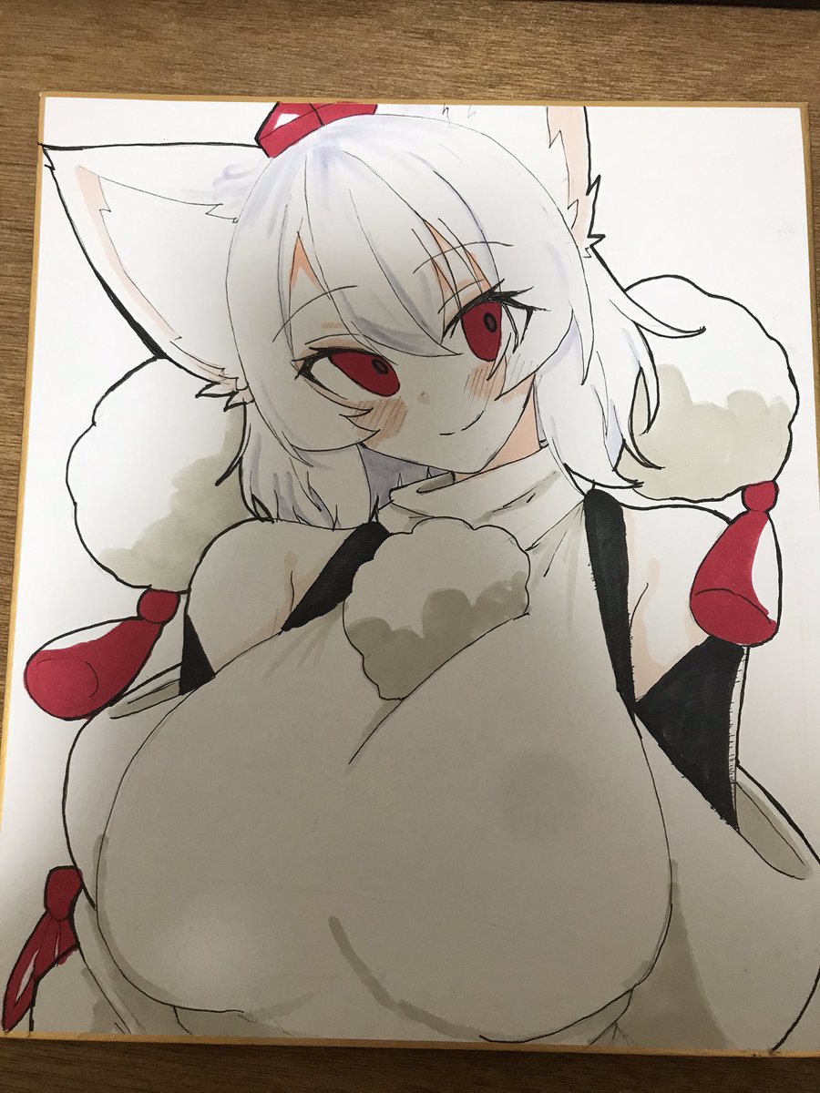 色紙椛ちゃん1枚目〜!! 