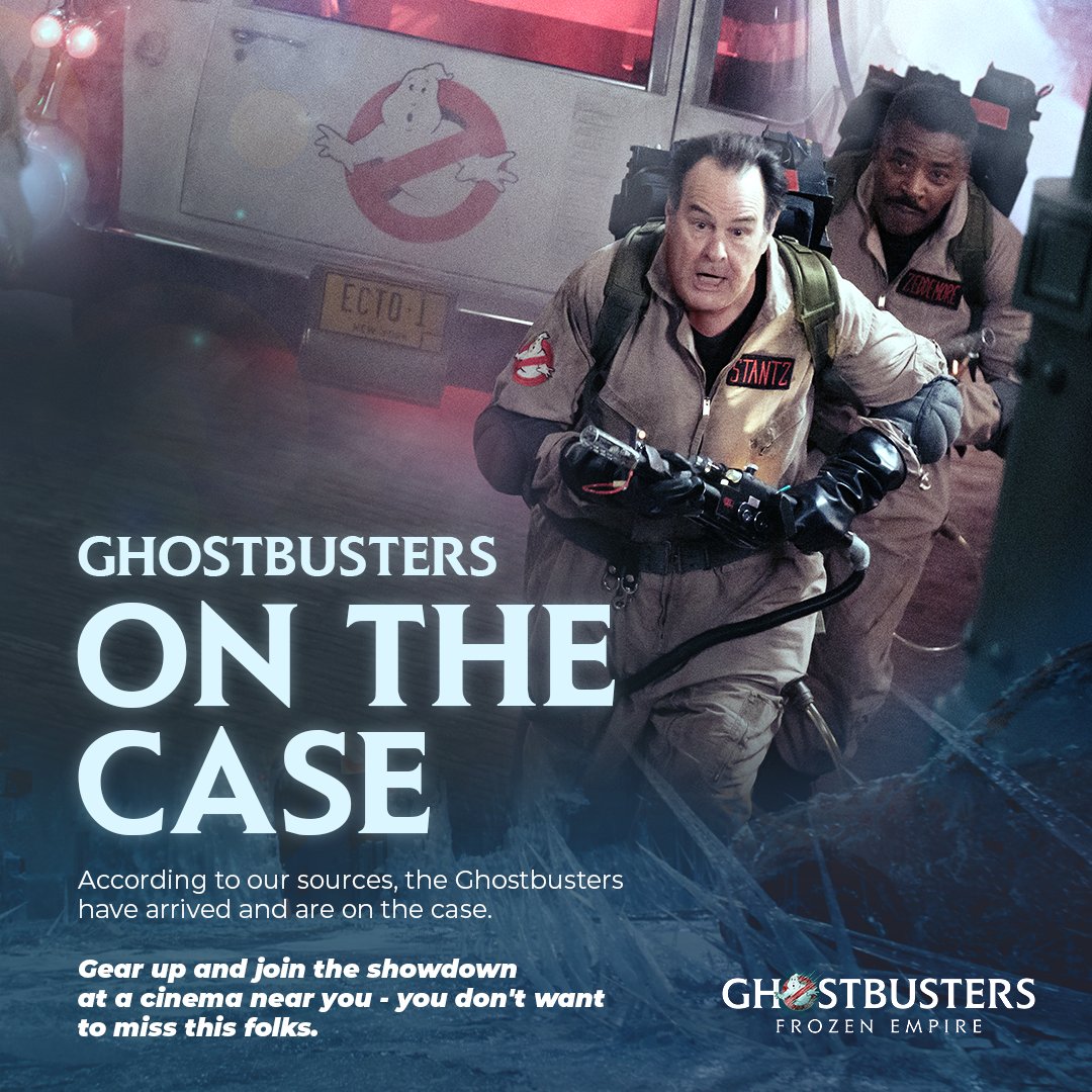 When the cold strikes, who you gonna call? Ghostbusters are gearing up for a glacial showdown – the heat is on! 👻 Catch the frosty face-off exclusively in cinemas NOW! Playing in English & Hindi, get tickets 👉 lnk.bio/SonyPicturesIN #GhostbustersFrozenEmpire