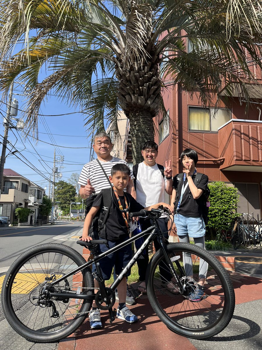 小学5年生もうすぐ11歳のお誕生日🎉#harobike beasly 26‼️元気いっぱい乗ってね🩷#astbikes #astforest #和光 #秩父 #成増 #光が丘公園 #練馬