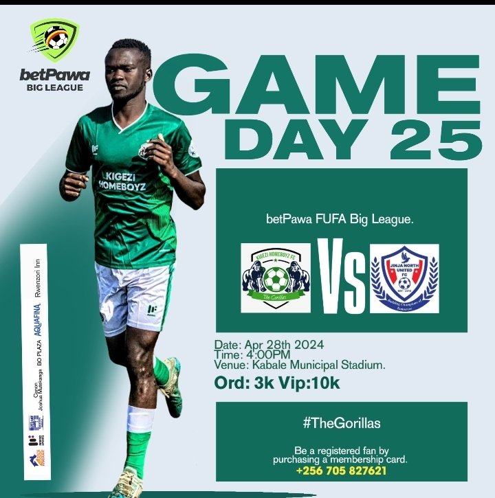 Ts a Matchday 💥#Kabale_Municipal_Stadium