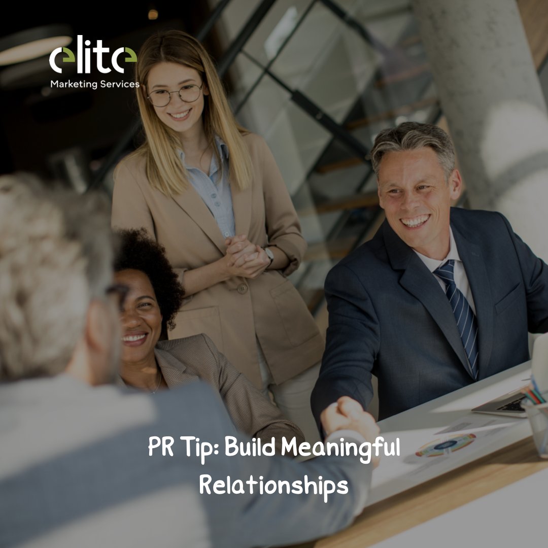 Tip: #PR isn't just about pitches, it's about building relationships. Take the time to connect with #journalists, #influencers, and stakeholders authentically. Nurture these relationships for long-term success! 

#PRstrategy #RelationshipBuilding