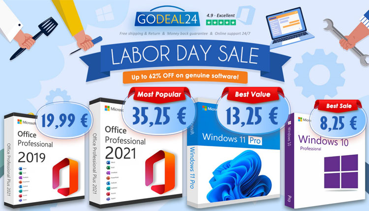 Les licences à vie de Microsoft Office 2021 et Windows 11 dispo à partir de 11€ chez Godeal24 #bonsplans #godeal24 #microsoft #office #windows10 #windows11 bhmag.fr/actualites/bon…