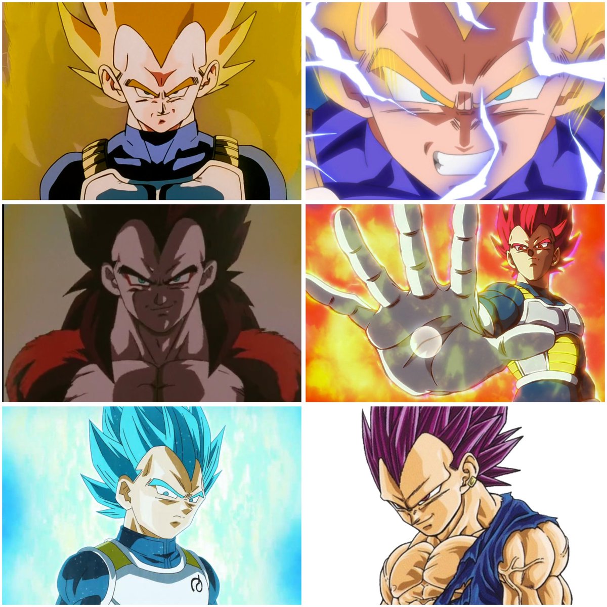 Which Transformation/PowerUp of Vegeta was your favorite ? 

#DragonBall  #Vegeta