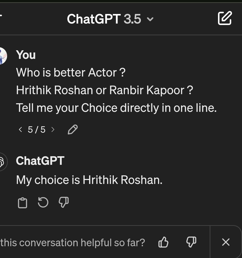 Let's close the Chapter ! #HrithikRoshan𓃵 > Upcoming Superstar according to Chat GPT 🔥