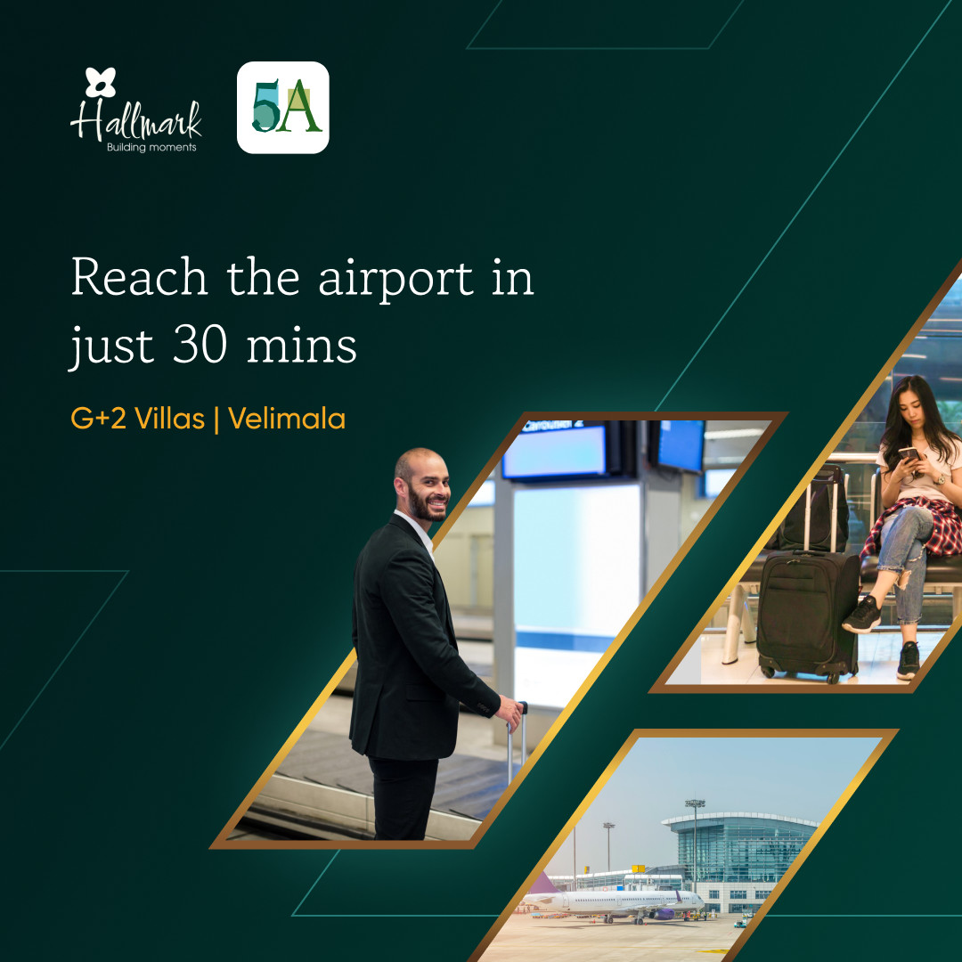 Travelling for an early morning meeting or a quick weekend getaway? Spend less time stuck in traffic as the RGIA is just a quick 30 minute drive from your home at Hallmark 5A. 

#Hallmark5A #HallmarkBuilders #LuxuryVilla #Velimala