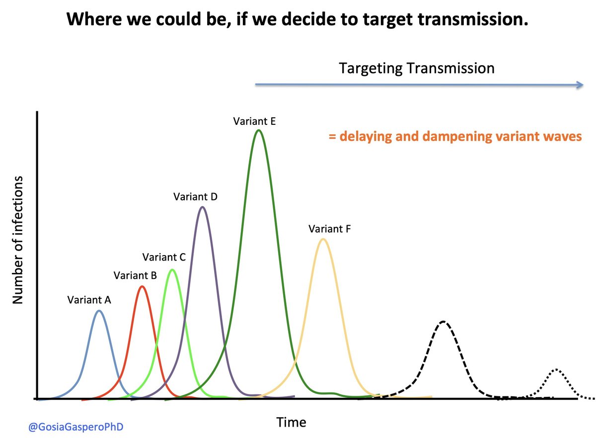 @skdh #PreventionBetterThanCure #PrecautionaryPrinciple  Only way 2🛑a rapidly mutating highly infectious novel adventitious agent is precautionary principle & corollary, prevention better than cure through transmission⬇️ achieved via viral load ⬇️ img h/t @DGBassani & @GosiaGasperoPhD