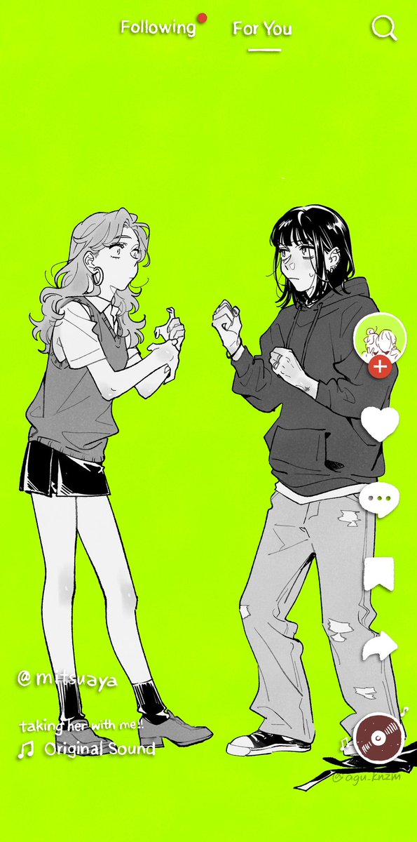 imbluemitsuki's tweet photo. idk guys i just love that mitsuaya is one of those tiktoker couples who make me wanna kms for being single https://t.co/E9mcLxK3pO