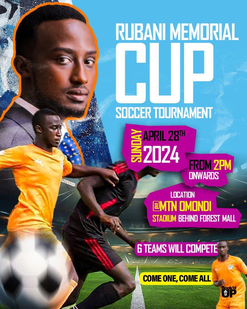 The wonder kid, Rubani, went too soon, but his legacy lives on! Today we join @AndrewMwenda at the MTN Omondi Stadium for the Rubani memorial soccer tournament at 2:00pm. The chief guest is the Deputy Speaker with the Minister for Kampala & the State Minister for Sports. Come all