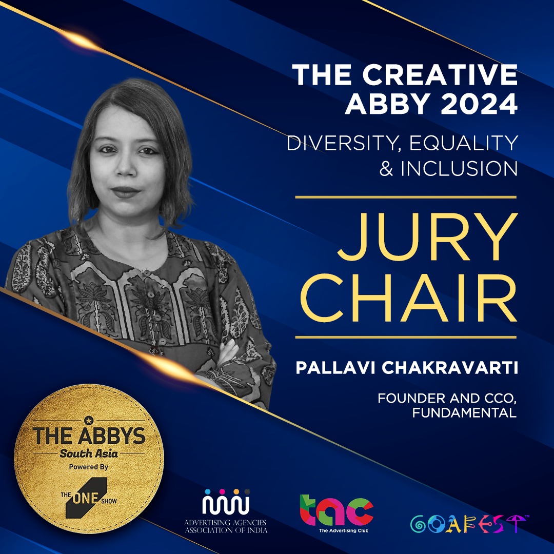 Embrace the power of diversity and creativity! Meet Pallavi Chakravarti, the visionary Founder and CCO of Fundamental, igniting change and innovation on the jury panel of the 2024 ABBY Awards!