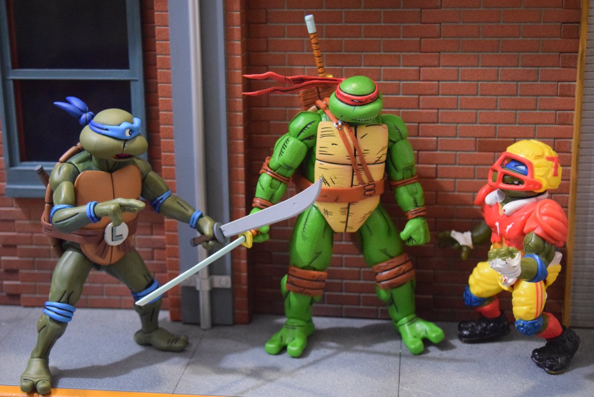 Turtle Power: Leonardo Edition!  #TMNT #NinjaTurtles #teenagemutantNinjaturtles #toyphotography #NECA @NECA_TOYS