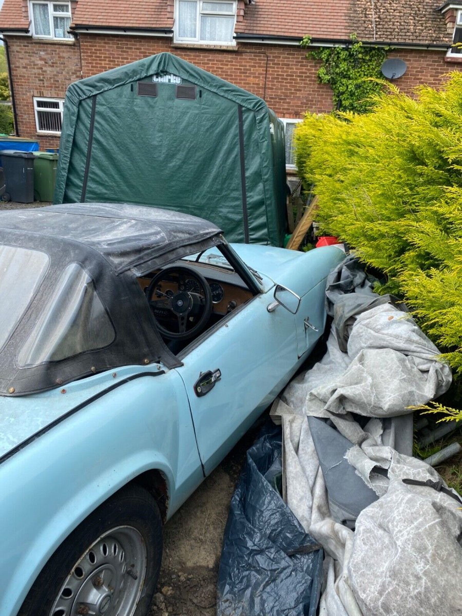 Ad:  Triumph Spitfire 1500
On eBay here -->> ow.ly/paxG50Rq8iY

#projectcar #carproject #garagelife  #TriumphSpitfire #ClassicCarRestoration #VintageCarProject #ClassicCarCommunity #CarRestorationProject