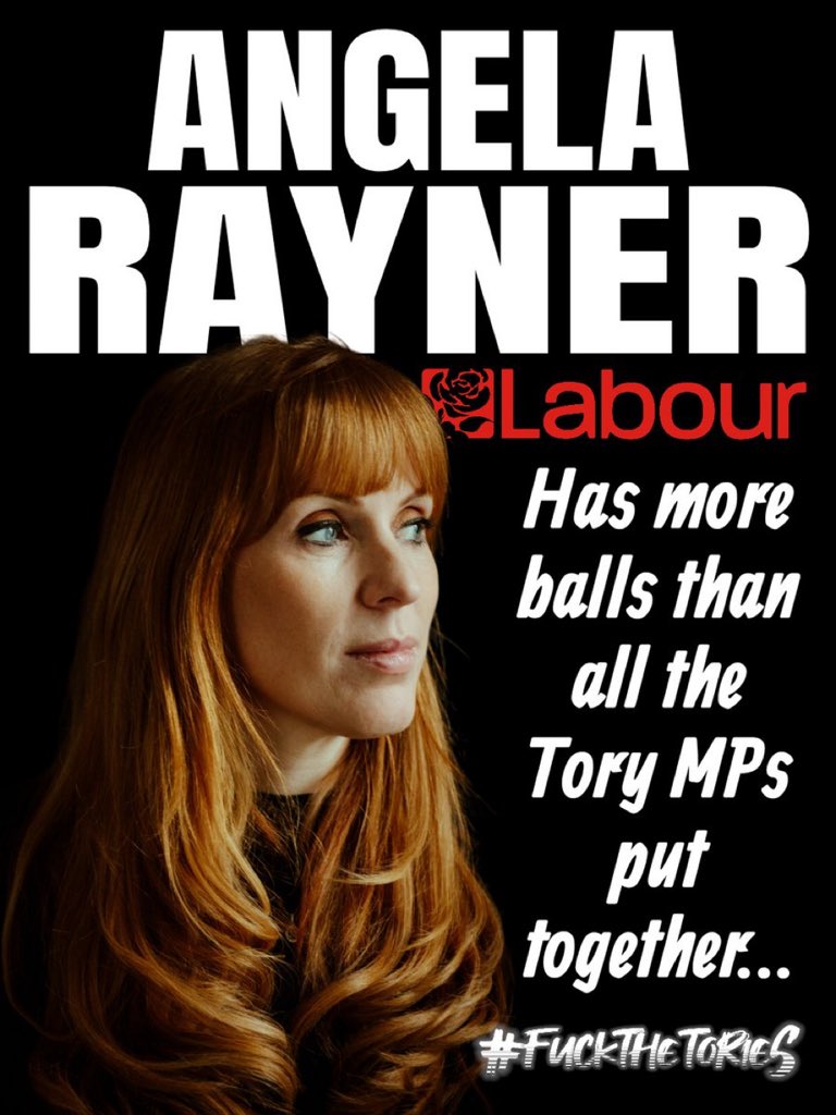 What is it about Angela Rayner that terrifies the #ToryScum so much?   #PintSizedLoser #PMQs #IStandWithAngelaRayner
