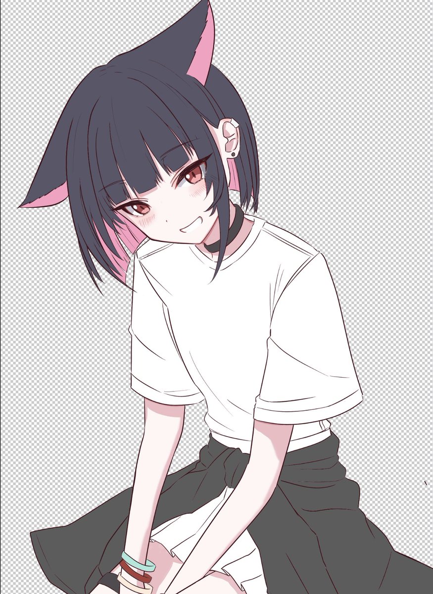 カズサ(ブルーアーカイブ) 「可愛いくならない 」|伊富緑色　サンアカ2 No.3お疲れ様でした。のイラスト