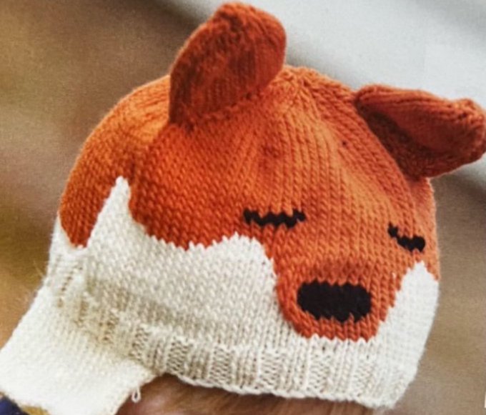 Adorable Knitted Fox Hat Pattern 🦊 Keep your little one snug and stylish with this handmade delight, perfect for chilly days and outdoor adventures. Share the warmth by creating this cosy little hat to your loved ones 🧶🍂 #MHHSBD #craftbizparty #earlybiz