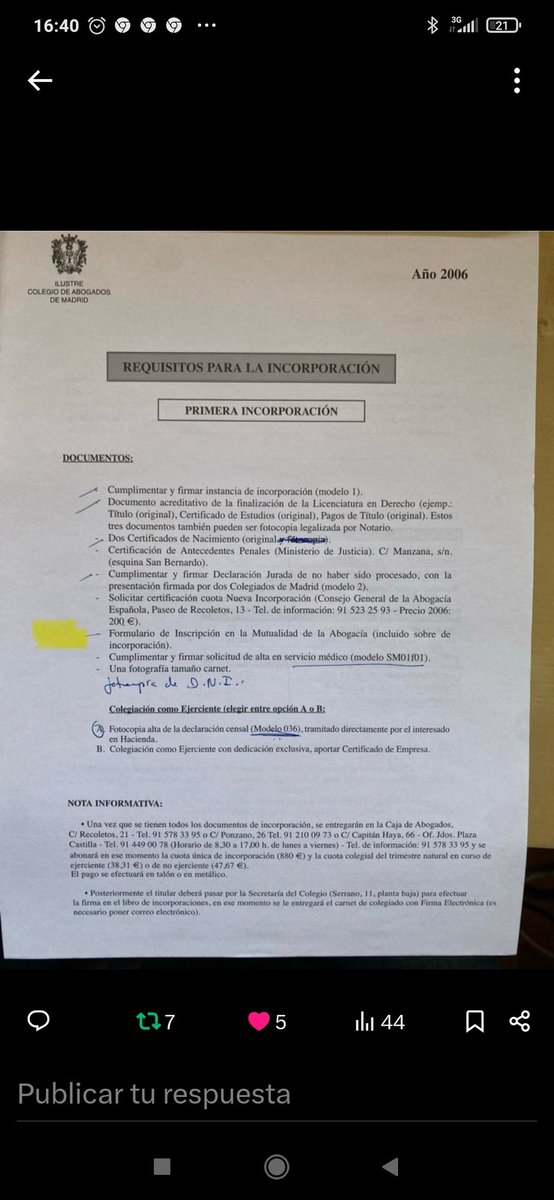 @Roberto89144012 @ICABarcelona @EugenioRibon @JesusFamilex @icam_es Claro que tienen que taparse, ellos y los eméritos. Han sido los ICAS los que nos han obligado a darnos de alta en @Mutualidad_es, sabiendo que no era obligatorio y a cambio de una 'subvención' x presentar mutualistas. 
Alguna responsabilidad tendrán? 👇