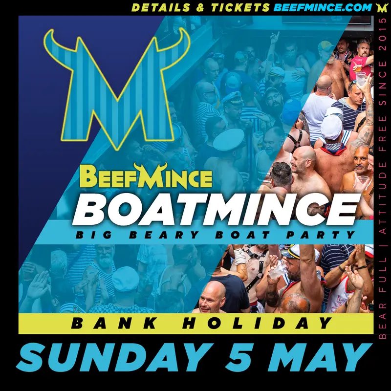 So excited for this next Sunday! Who are we going to see there this year?! @BEEFMINCE #BoatMince