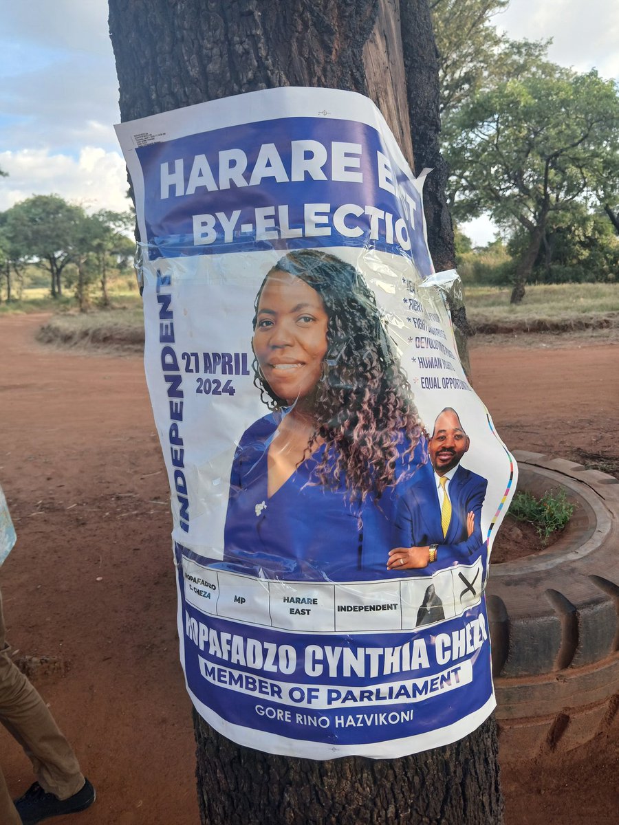 Chamisa endorsed candidates in the by-elections… in fact, those candidates had posters with Chamisa’s face…. But voters don’t have time for a useless politician like Chamisa, they rejected the opposition and voted OVERWHELMINGLY for ZANU PF… With these results, Chamisa won’t…