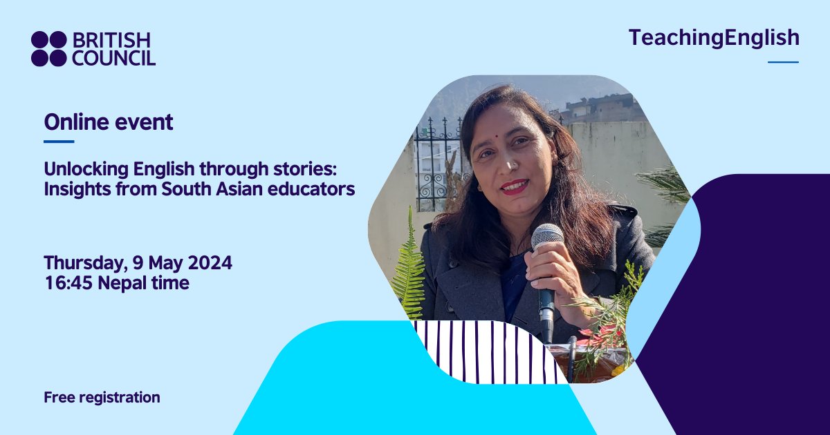 Meet Sita Gaundel (Gaihre), Headteacher and English teacher at Laxmi Secondary School, Nepal! With two decades of educational experience, Sita's innovative teaching methods have positively impacted students. Join her at tinyurl.com/2s3beaey #TeachingEnglish #SAWebinar