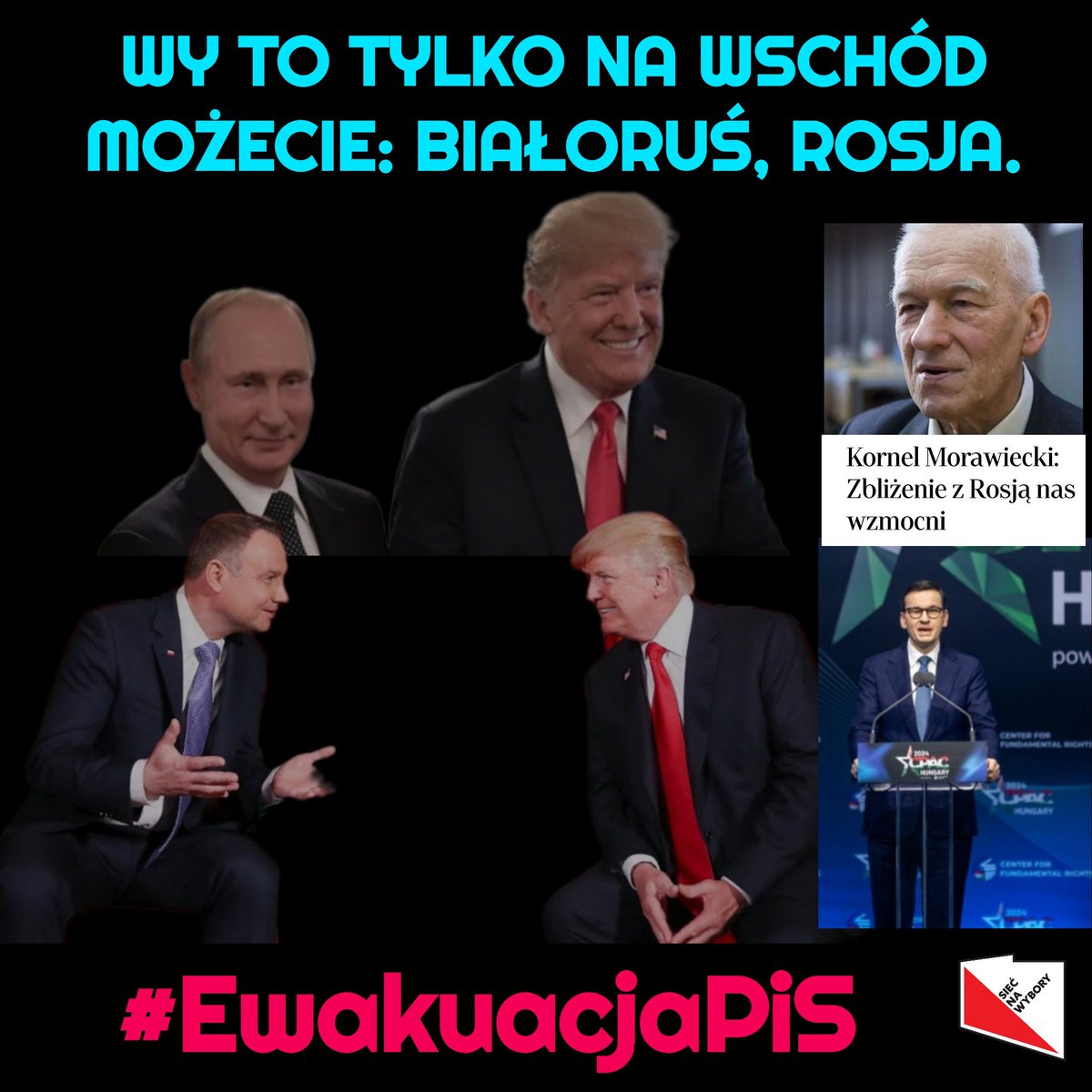 Uczestników wczorajszego faszystowsko-putinowskiego zlotu w Budapeszcie,
należy aresztować za 
ZDRADĘ POLSKI.

#EwakuacjaPiS