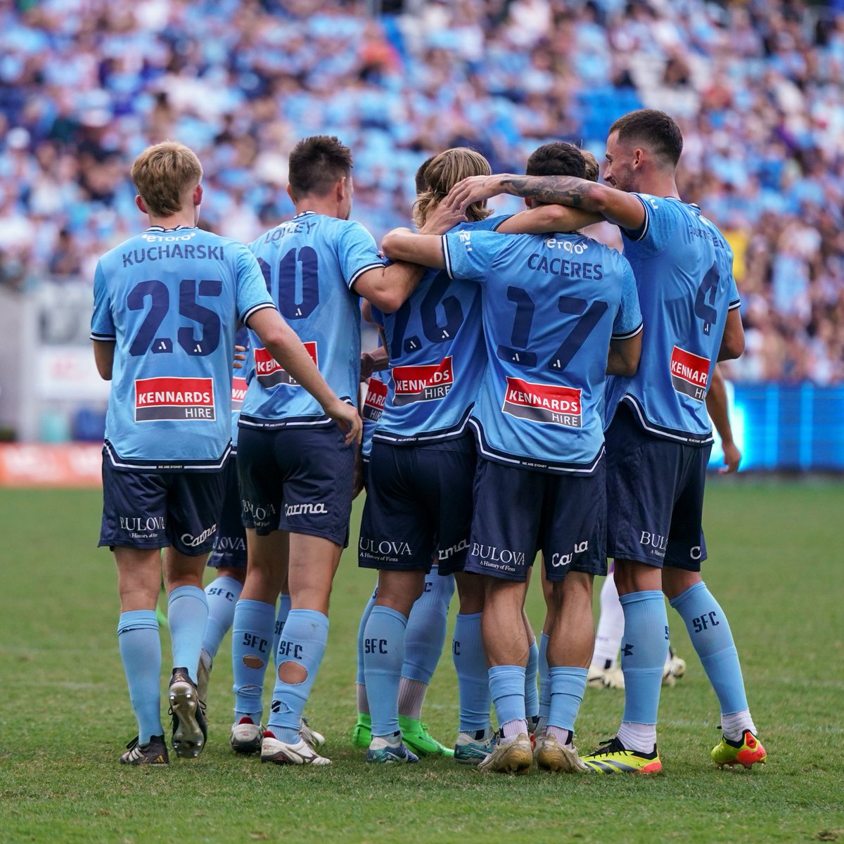 Securing a home elimination final in 𝐬𝐭𝐲𝐥𝐞 🔒

#SydneyIsSkyBlue | 📸 @jamcas50