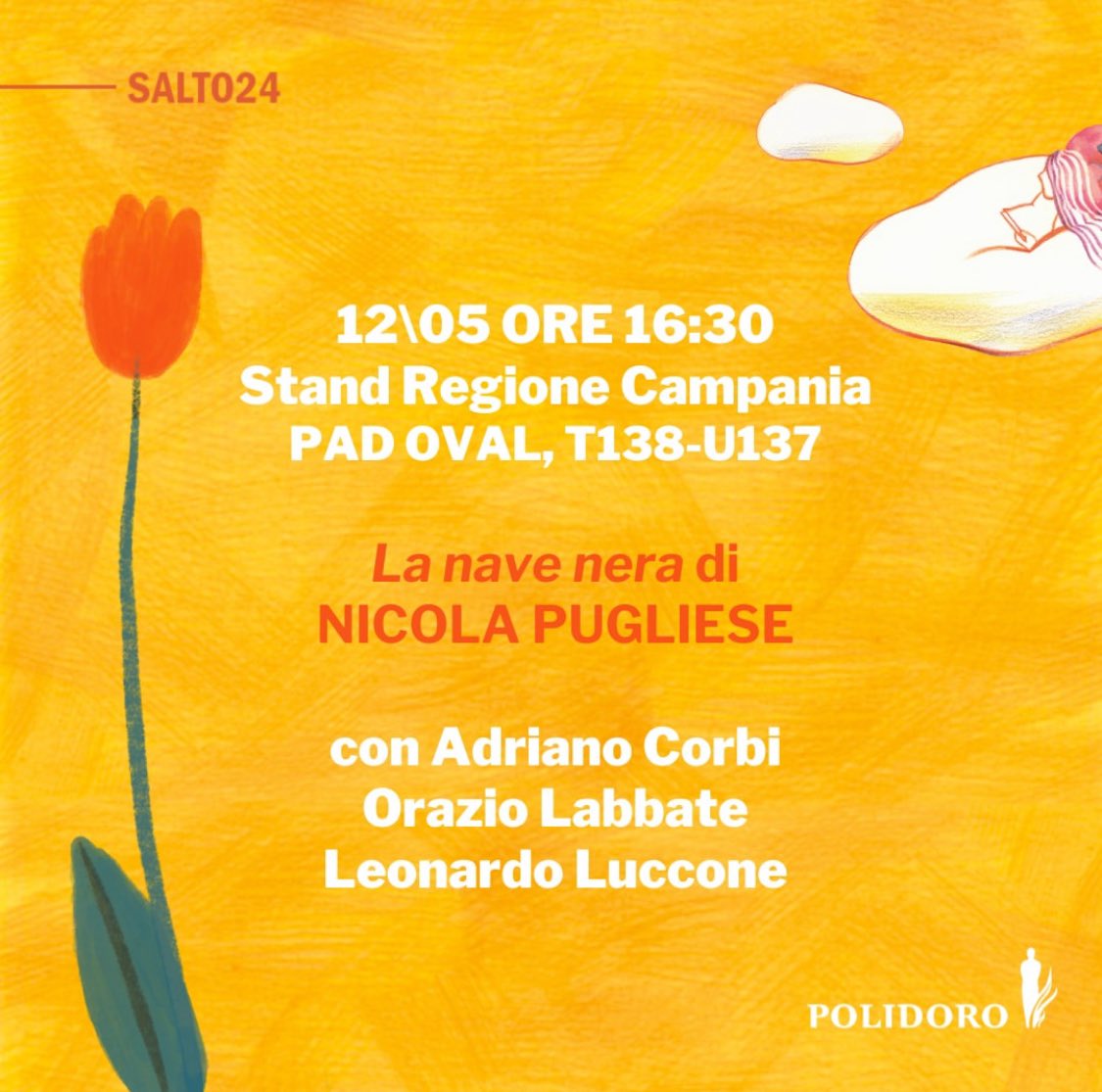 Sarò presente a @salonelibro: .