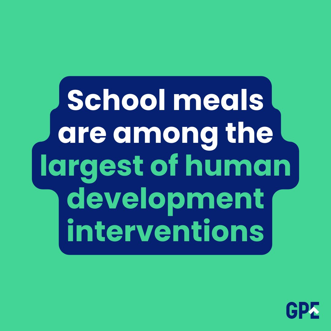 School meals reach up to 420 million children worldwide - daily. 

A new @WorldBank report looks at how school meals, with a budget of USD 48 billion, are among the largest of human development interventions: wrld.bg/rHeV50RpsTw

#FundEducation