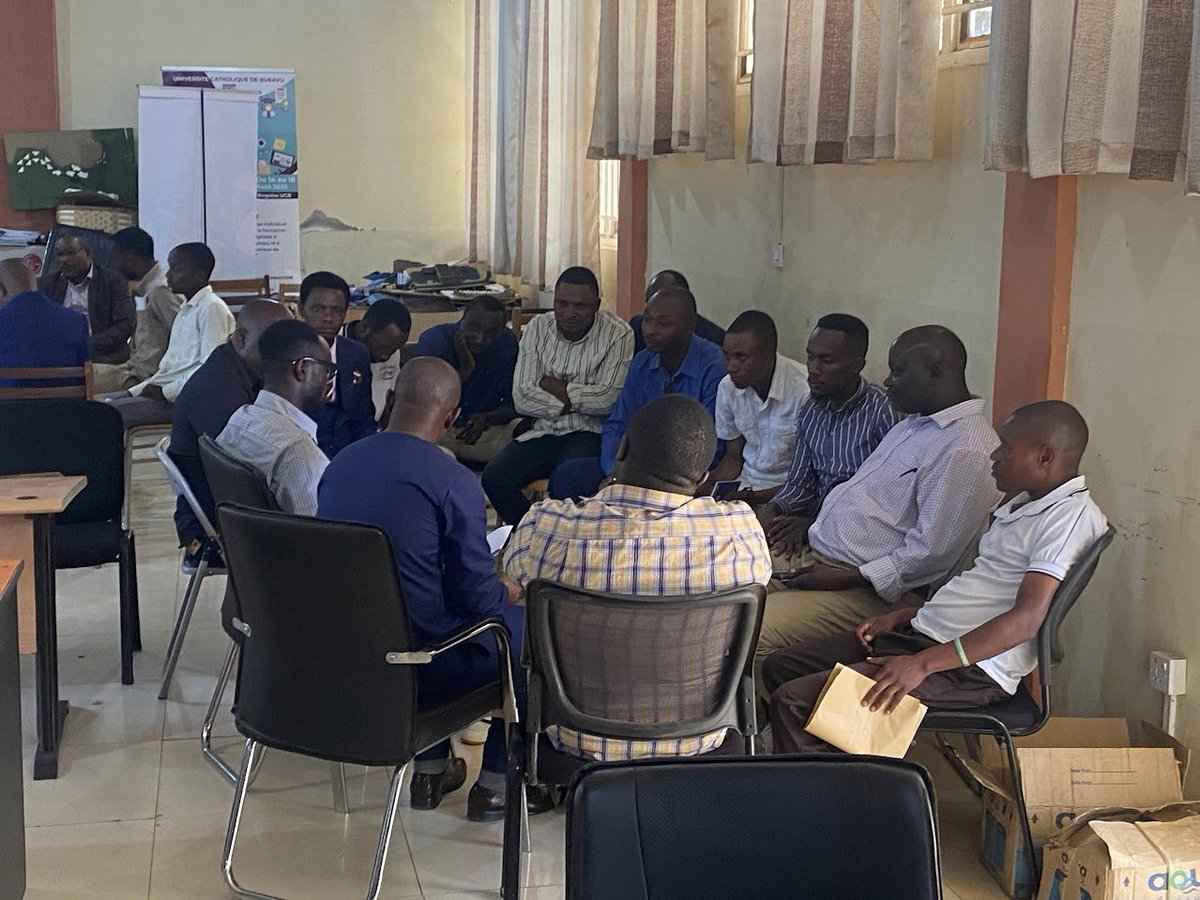 Bossissi Nkuba,PhD. (@bossissinkuba) on Twitter photo Merci aux associations, ONGs, académiques et services étatiques pour vos feedbacks aux recherches du
<a href="/CegemiUcb/">CEGEMI-UCB</a> sur la construction de la ville de Bukavu ! 🙏🙏🙏 Merci de nous aider à fixer les priorités de nos travaux des 12 mois à venir. A dans 1 an pour le prochain bilan ! Merci aux associations, ONGs, académiques et services étatiques pour vos feedbacks aux recherches du
<a href="/CegemiUcb/">CEGEMI-UCB</a> sur la construction de la ville de Bukavu ! 🙏🙏🙏 Merci de nous aider à fixer les priorités de nos travaux des 12 mois à venir. A dans 1 an pour le prochain bilan !